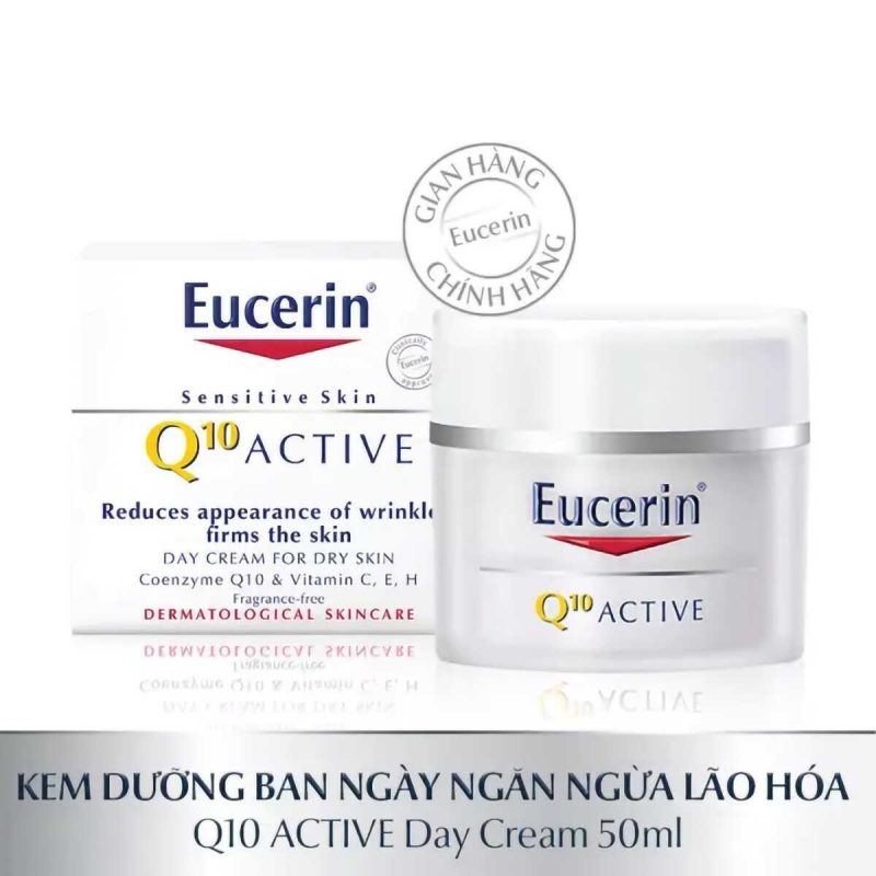 Kem dưỡng da chống lão hóa Eucerin Q10 Active Day Cream
