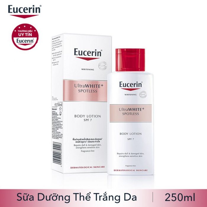 Dưỡng da chống nắng Eucerin White Therapy Clinical Body Lotion