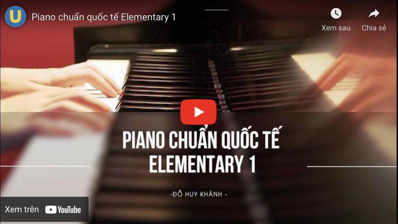 khoá học piano online